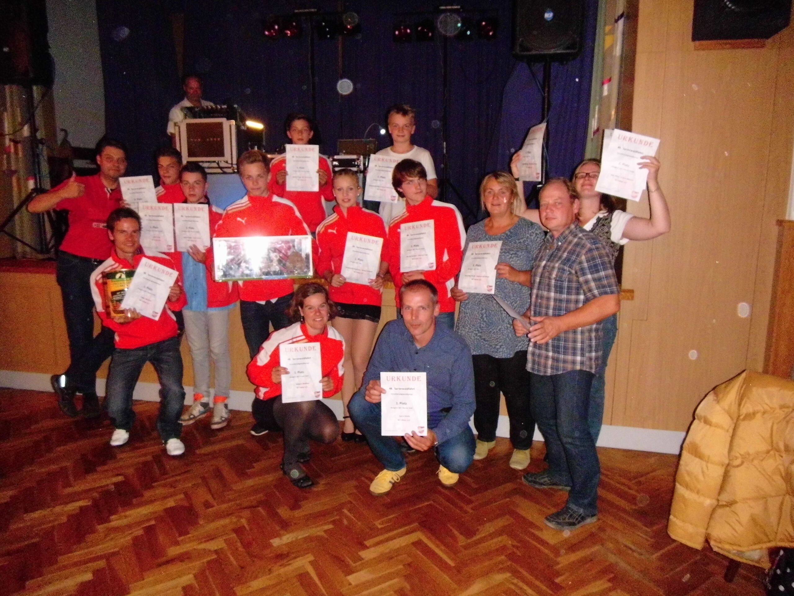 Mannschaftspokal / 3ter Sieg in Folge – Erkneraner Kanuten beenden Saison mit Sieg beim Orientierungswettkampf im Spreewald